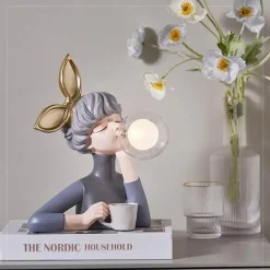 Bubble Girl Nachtlicht - Dekorative Ambientelampe