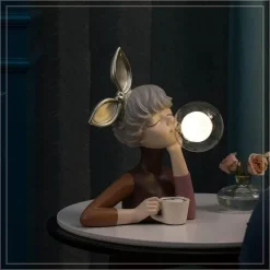 Bubble Girl Nachtlicht - Dekorative Ambientelampe