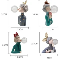 Bubble Girl Nachtlicht - Dekorative Ambientelampe