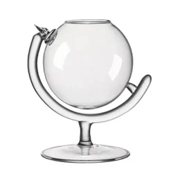 Bubble Martini-Glas – Hochwertiges transparentes Trinkgeschirr