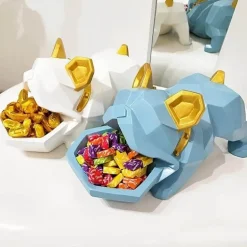 Bulldog-Bonbonbox-Halter – Kreativer Süßigkeitenbehälter mit Hundemotiv