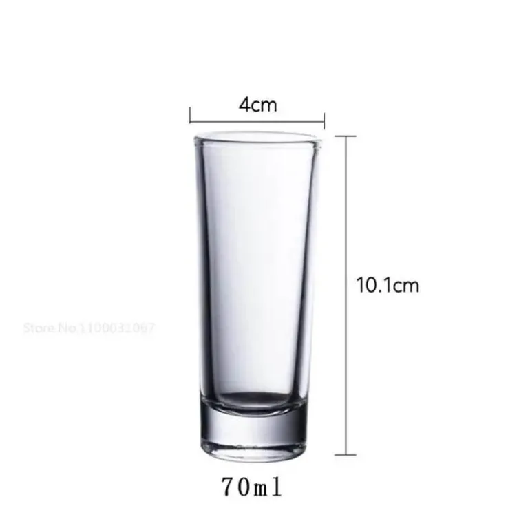 Bullet Cocktailgläser – 6er-Set, elegante Trinkgläser