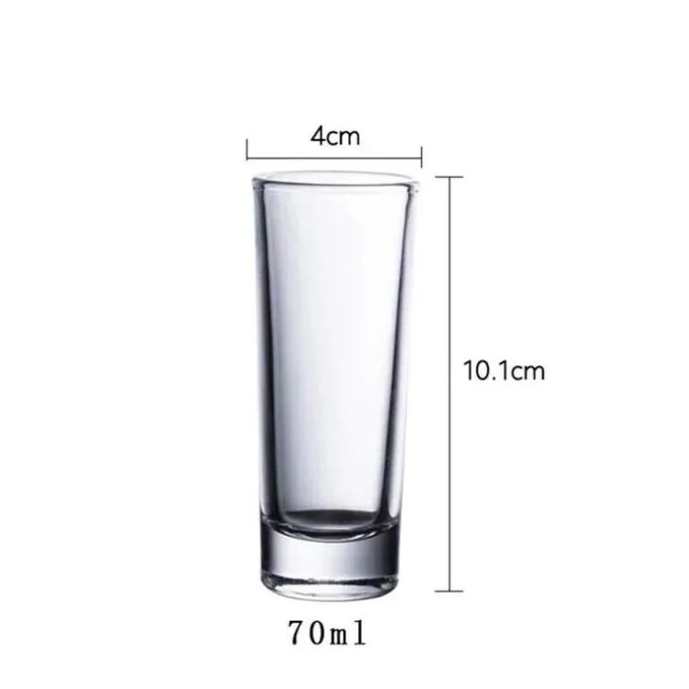 Bullet Cocktailgläser – 6er-Set, elegante Trinkgläser