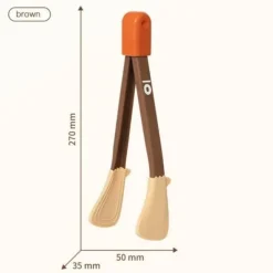 Bunte Antihaft-Zangen – Kochutensilien mit matter Oberfläche