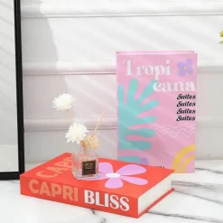 Bunte Dekobücher – Lebendige Deko fürs Bücherregal