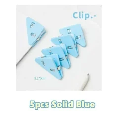 Bunte dreieckige Bucheckenklammern – einfache Seitenhalter zum Lesen