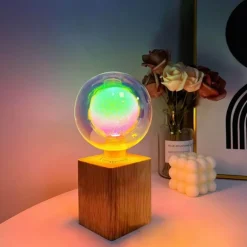 Bunte LED-Nachtlichtbirne - Kreative Akzentlampe