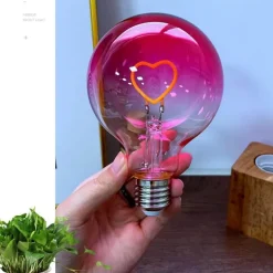 Bunte LED-Nachtlichtbirne - Kreative Akzentlampe