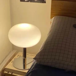 Bunte Macaron-Glas-Tischlampe – dekorative Akzentbeleuchtung