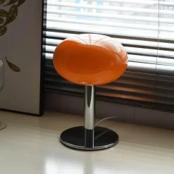 Bunte Macaron-Glas-Tischlampe – dekorative Akzentbeleuchtung