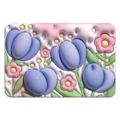 Bunte, rutschfeste, wasserabsorbierende Matte – lustiges Cartoon-Design