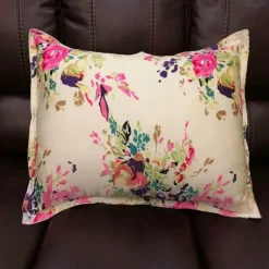 Bunte Seidenkissenbezüge - 100 % natürlicher Stoff