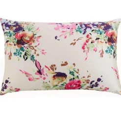 Bunte Seidenkissenbezüge - 100 % natürlicher Stoff