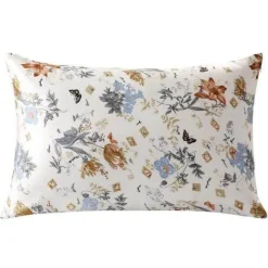 Bunte Seidenkissenbezüge - 100 % natürlicher Stoff