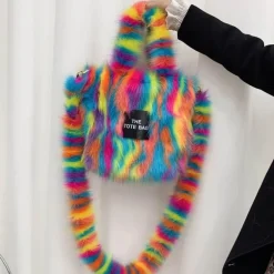 Bunte Urban Tote Handtasche für Damen