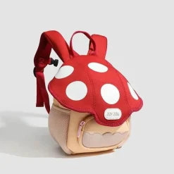 Bunter Pilz-Kleinkind-Rucksack - Süße Mini-Vorschultasche