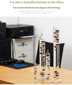 Buntes nordisches Thermometer – Kreative Wohndekoration