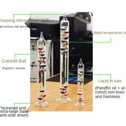 Buntes nordisches Thermometer – Kreative Wohndekoration