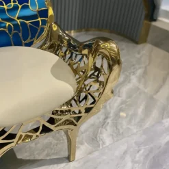 Butterfly Wing European Lounge Chair - Artistic Accent Chair