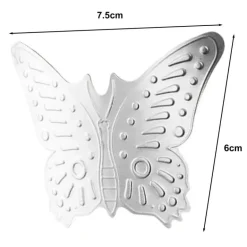 Butterfly-Messerschild – verstellbarer Fingerschutz aus Edelstahl