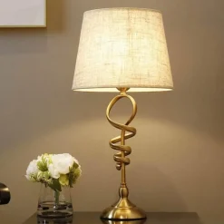 Caduceus-Tischlampe – Beleuchtungskörper mit medizinischem Thema