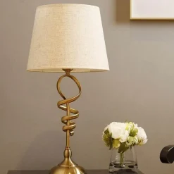 Caduceus-Tischlampe – Beleuchtungskörper mit medizinischem Thema