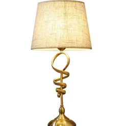 Caduceus-Tischlampe – Beleuchtungskörper mit medizinischem Thema