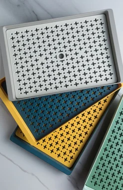 Campora Modern Drain Storage Trays – Eco-Friendly PC Organizer
