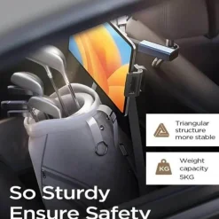 Car Assister Einziehbarer Telefonhalter für den Rücksitz