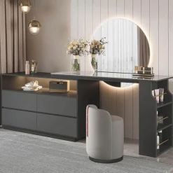 Carmen Frisiertisch – Eleganter Schminktisch mit Spiegel