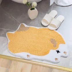 Cartoon Absorbent Floor Mat - Fun Decorative Rug for Home