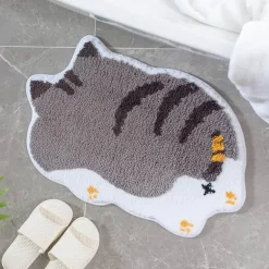 Cartoon Absorbent Floor Mat - Fun Decorative Rug for Home