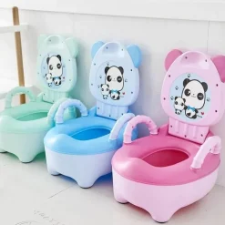 Cartoon Baby Potty Training Seat - Comfy Kids Bathroom Accessory