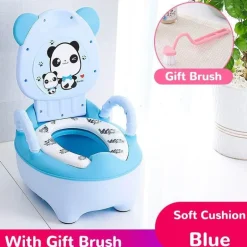 Cartoon Baby Potty Training Seat - Comfy Kids Bathroom Accessory