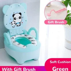 Cartoon Baby Potty Training Seat - Comfy Kids Bathroom Accessory