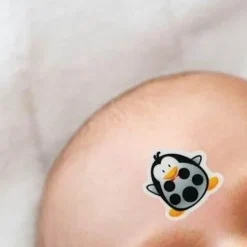 Cartoon Baby Thermometer Aufkleber - Niedlicher Gesundheitstracker