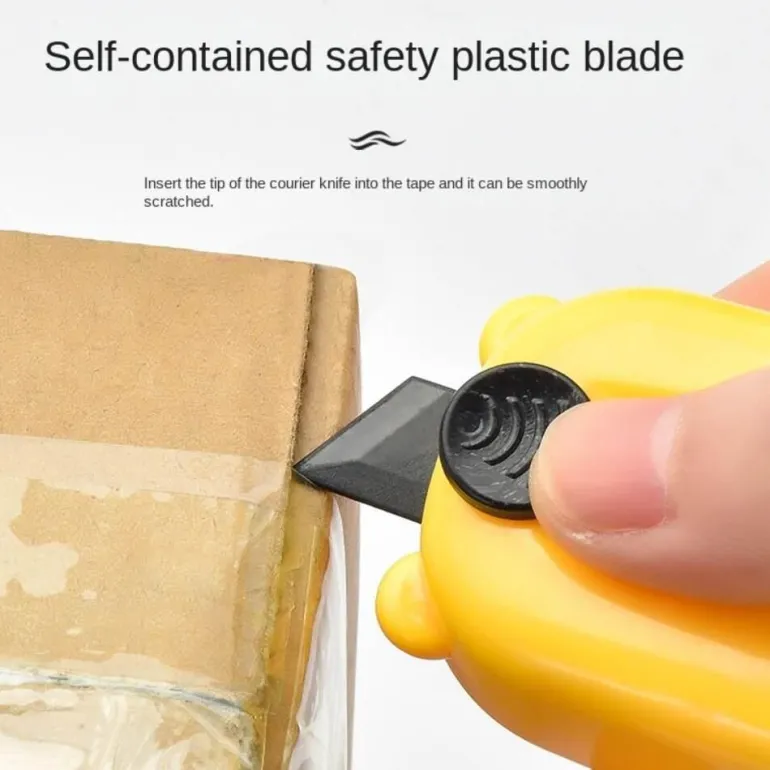 Cartoon Design Mini ID Protection Roller Stamp - Privacy Shielding Tool