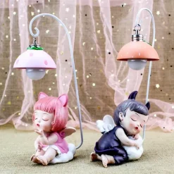 Cartoon Engel Nachtlicht - Süßes Kinderzimmer Dekor