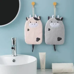 Cartoon-Handtuch – weiches, schnelltrocknendes, besticktes Handtuch