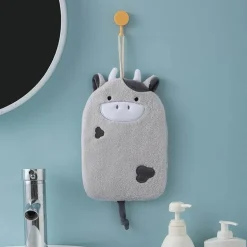 Cartoon-Handtuch – weiches, schnelltrocknendes, besticktes Handtuch