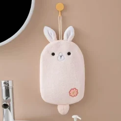 Cartoon-Handtuch – weiches, schnelltrocknendes, besticktes Handtuch