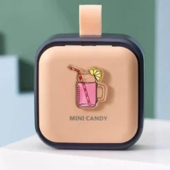 Cartoon-Pillen-Organizer – süße Medikamenten-Reisetasche