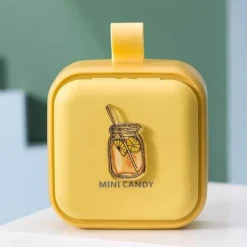 Cartoon-Pillen-Organizer – süße Medikamenten-Reisetasche