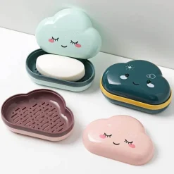 Cartoon-Wolken-Seifenhalter – süßes Badezimmer-Accessoire