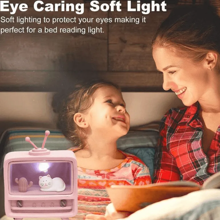Cat Mini Night Lamp - Cute Cozy Nightlight