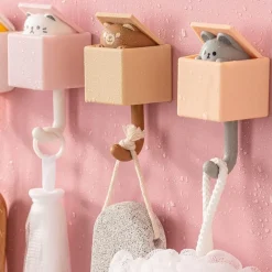 Cat Wall Hook - Cute Multi-Purpose Organizer and Decor