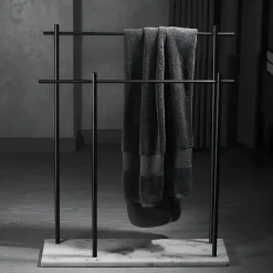 Caterina Towel Holder - Elegant Bathroom Accessory