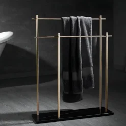 Caterina Towel Holder - Elegant Bathroom Accessory