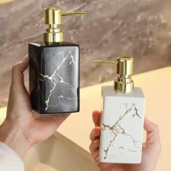 Ceramic Soap Dispenser - Beau Design Bathroom Accessory