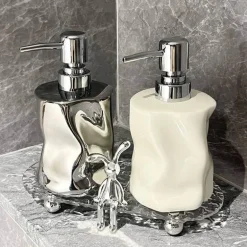 Ceramic Soap Dispenser - Creative Bathroom Decor